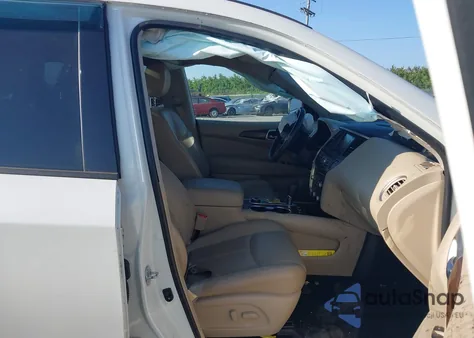 2019 Nissan Pathfinder Platinum z USA, uszkodzony, nr VIN 5N1DR2MM0KC593940